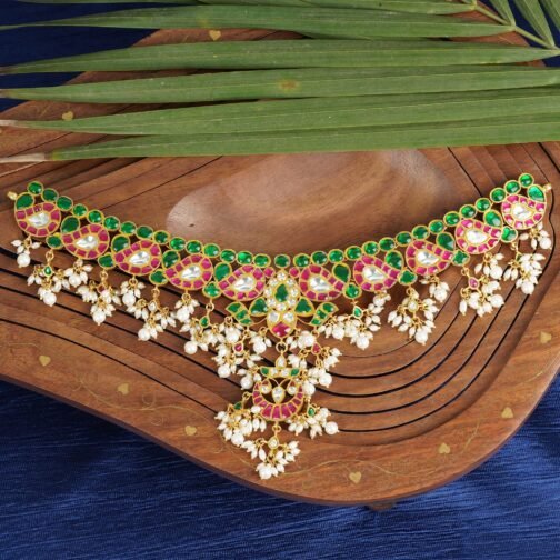 Mango Designed Choker set with an Hanging Pendant