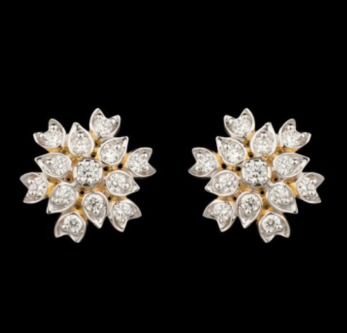 Diamond Studs South Indian Jewelry⁸