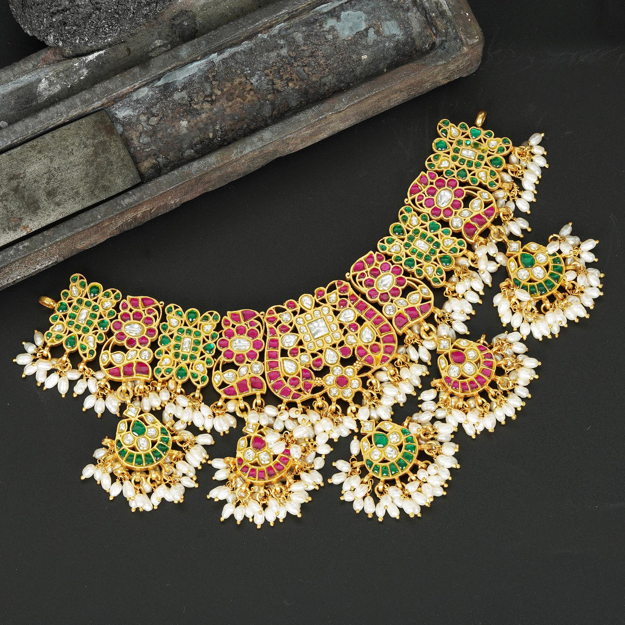 Kundan Bridal Jewelry Necklace