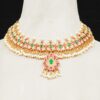 Finely Pearl and Stone Embellished Indian Necklace