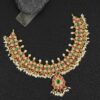 Finely Pearl and Stone Embellished Indian Necklace