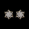 Fashionable Diamond Studs for Daily Wear with a Dazzling Centre Stone