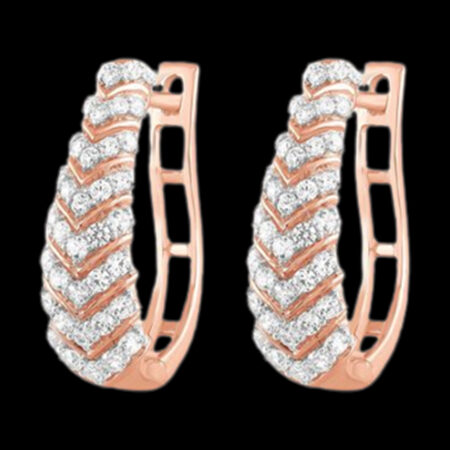 Fashionable Diamond Studs for Daily Wear with a Dazzling Centre Stone 15
