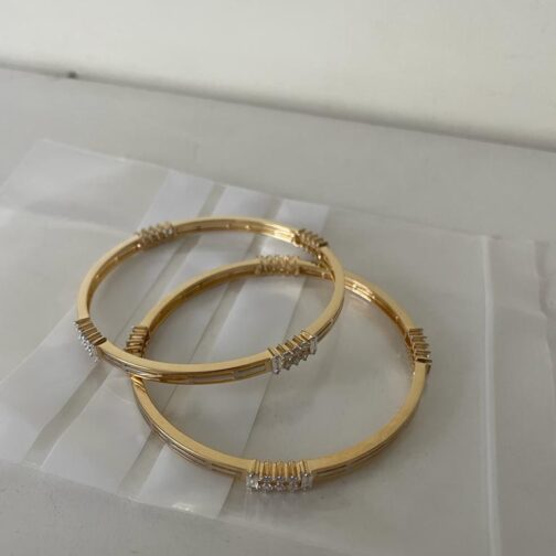 14k gold bangle