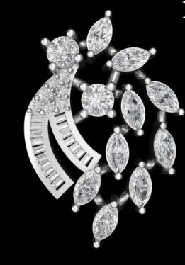 Lavish Designer Diamond Earstuds