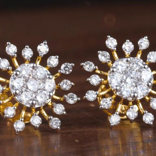 Stellar Radiance Diamond Earrings