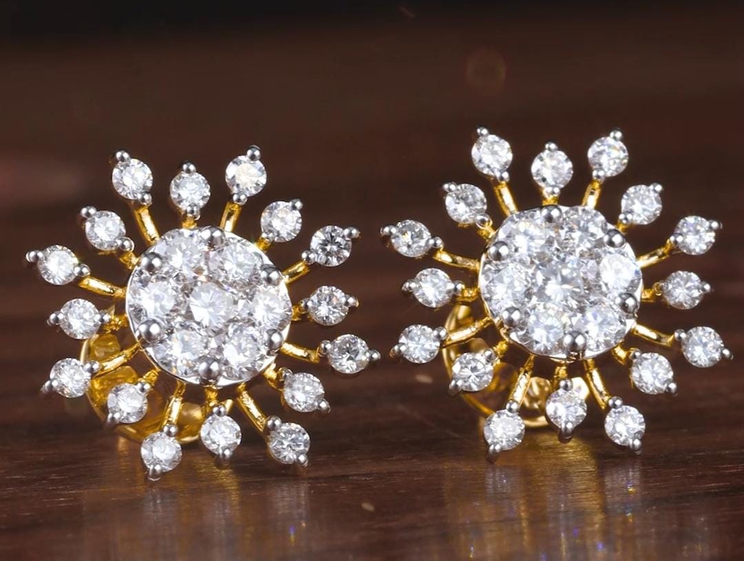Stellar Radiance Diamond Earrings
