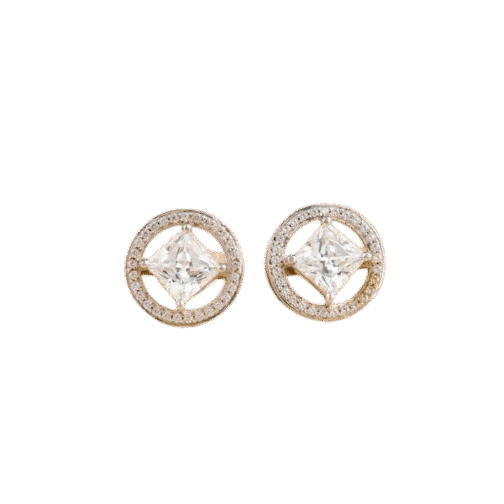 Mystic Diamond Desire studs with Single...