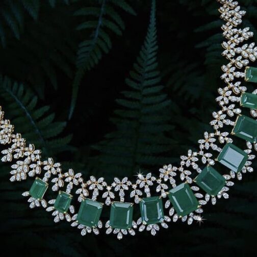 Enchanting Flourish Diamond Necklace