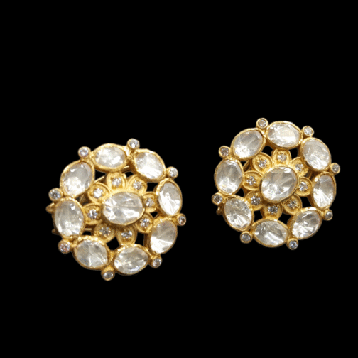 Royal Elegant Polki Earrings