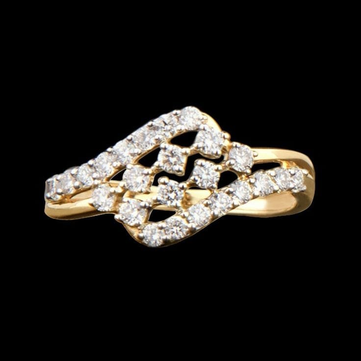 Simple Diamond Promise Ring
