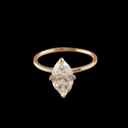 Exquisite Marquise Solitaire Diamond...