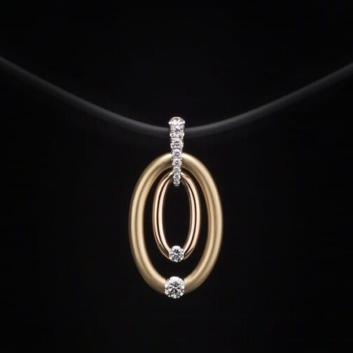 Vintage-Inspired Diamond Pendant