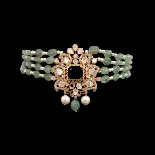 Green Emerald Choker