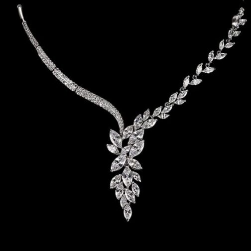 Dazzling Focal Point: Solitaire Necklace