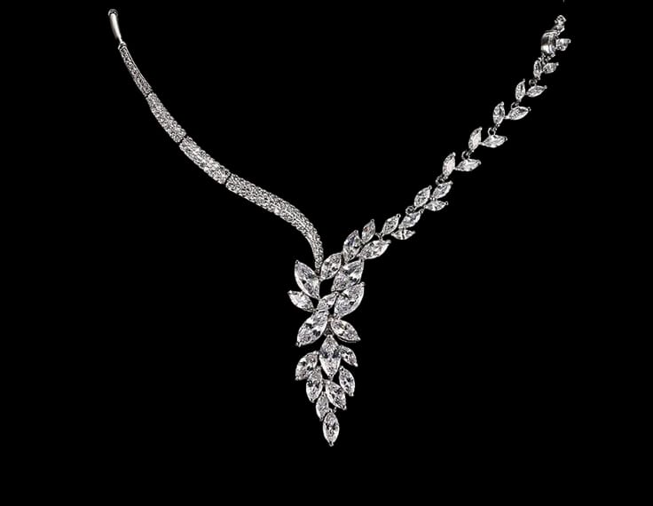 Dazzling Focal Point: Solitaire Necklace