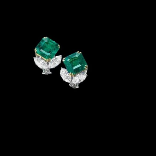 Minimalist Chic Solitaire Diamond Ear...