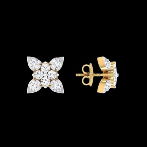 Radiant Solitude: Unveiling Our Solitaire Diamond Earrings