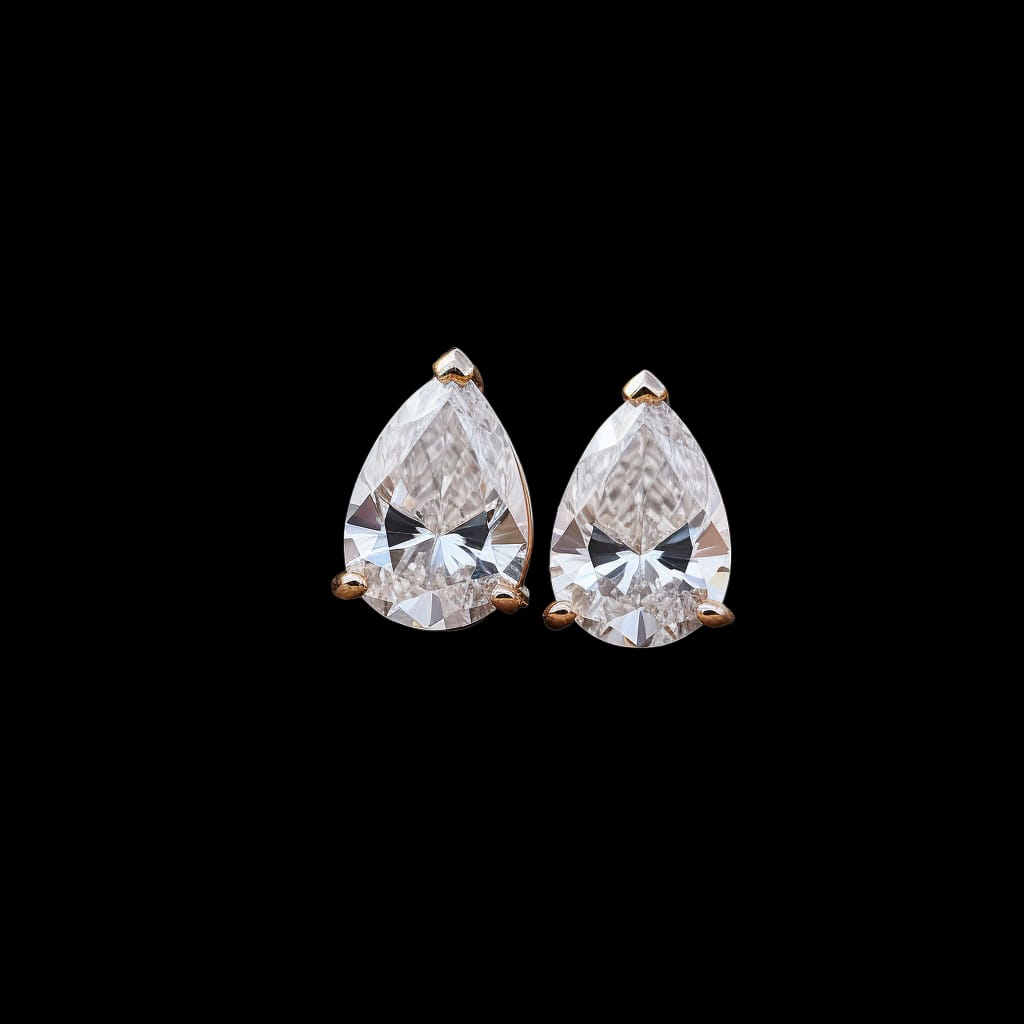 Captivating Brilliance: Solitaire Diamond Earrings Selection