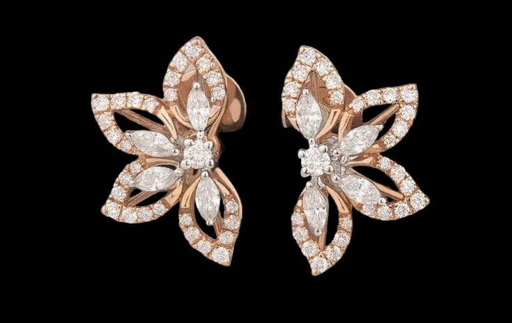 “Glamour Redefined: Dive into Our Contemporary Diamond Earring Collection!”