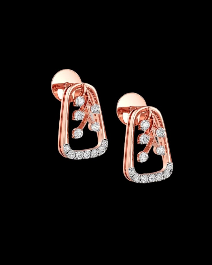 Elevate Your Style with Trendy Diamond Earrings