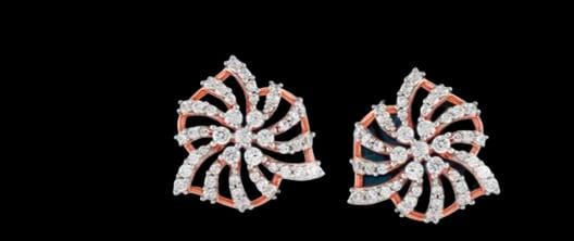 Ethereal Glow With Our Stunning Diamond Earrings