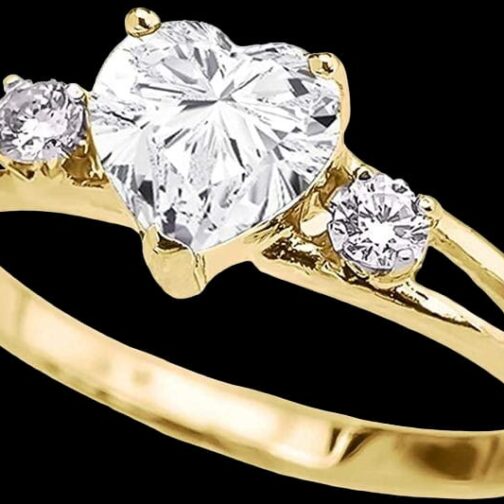 Radiant Commitment: Solitaire Diamond...