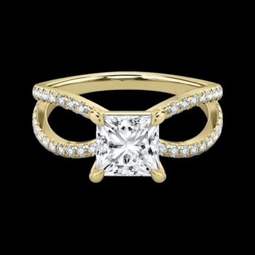 Ethereal Beauty Solitaire Diamond Ring