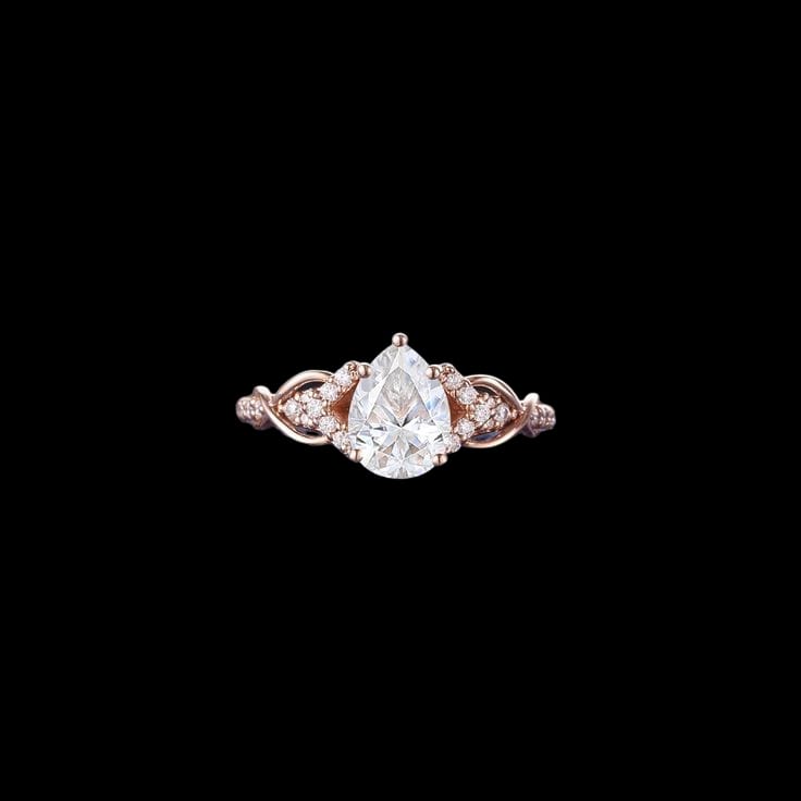 Infinite Romance: Seal Your Forever with Our Enchanting Solitaire Diamond Ring