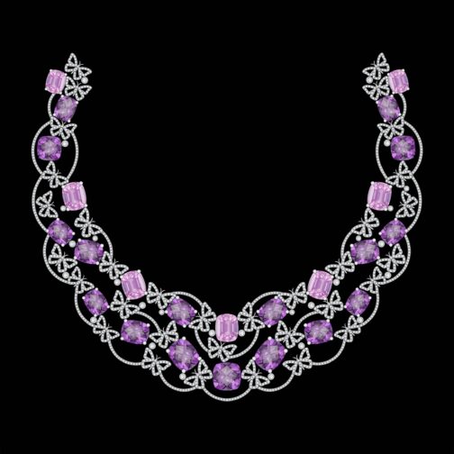 Graceful Glimmer Butterfly Diamond...