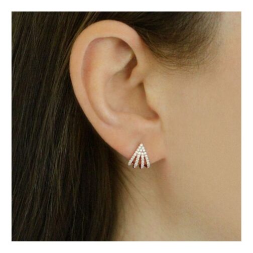 Dual Tone Glow Earrings