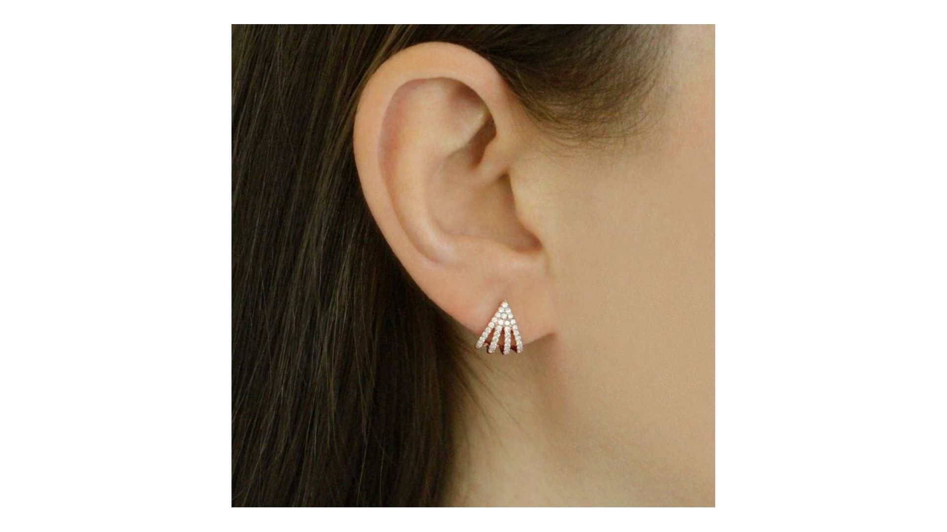 Dual Tone Glow Earrings