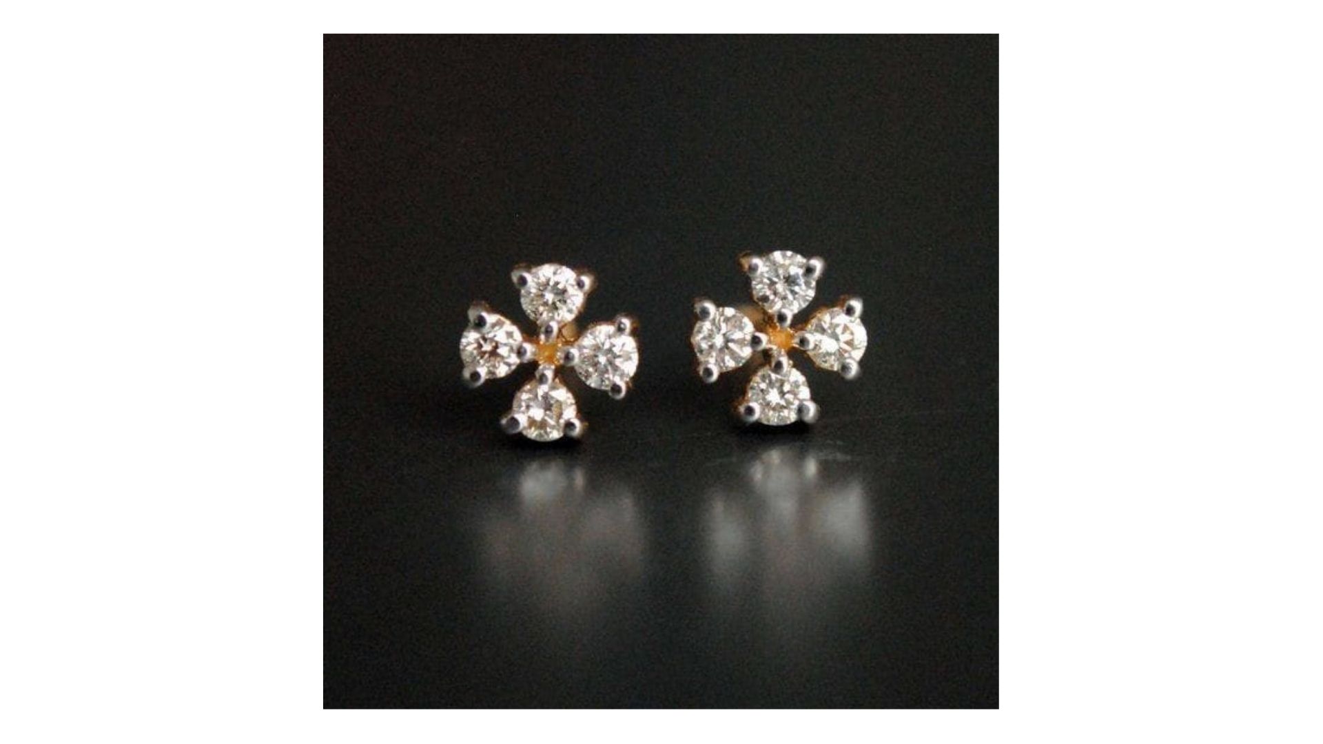 Mini Hexa Glam Studs