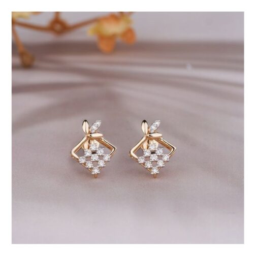 Bar Diamond Studs
