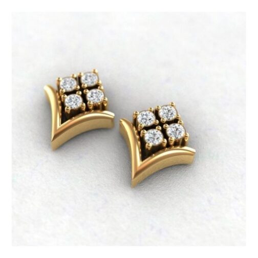 Sparkle Knot Studs