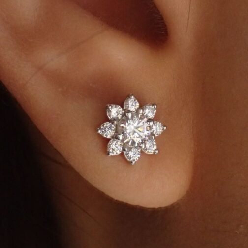 Dewdrop Nest Studs