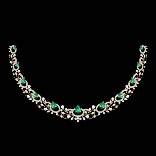 Serene Arch Necklace