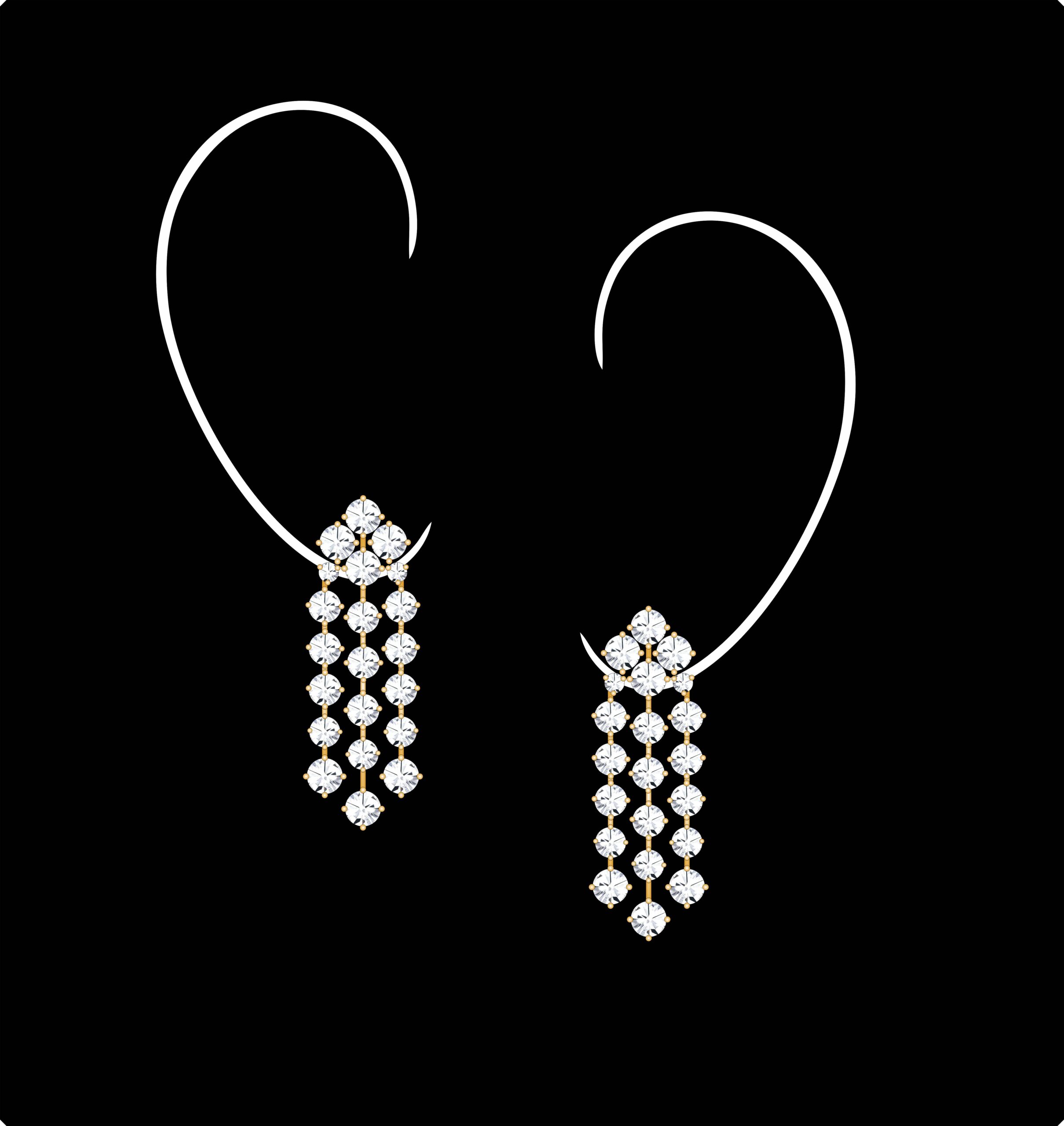 Twinkle in Style Diamond Earrings