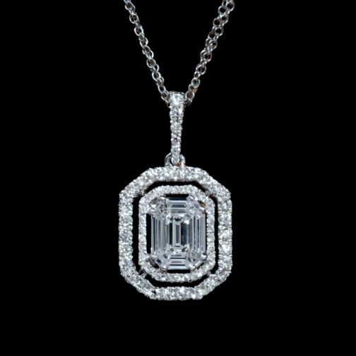 Shine Beyond Emerald Cut Diamond...