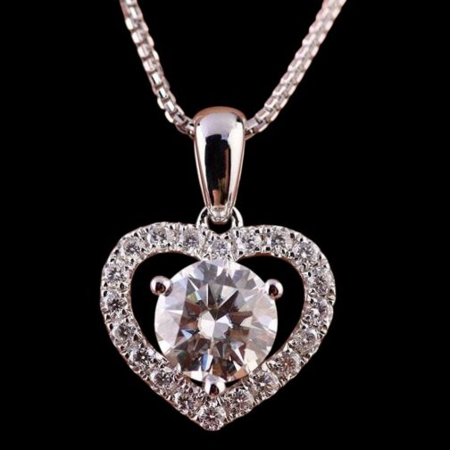 Radiant Promise Solitaire Round Pendant...