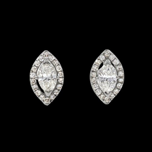 Solitaire Elegance Marquise With Small...