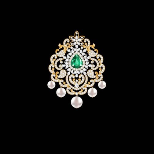 Evening Allure Diamond Pendant