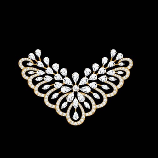 Glam Statement Diamond Pendant