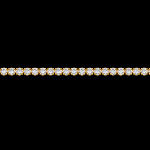 Buttercup Setting 2.2MM Tennis Setting Bracelet